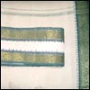 Pure Ponduru Khaddar Kora Dhoti & Kanduva - Click here to View more details about this Product